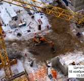 Ход строительства дома 1 в ЖК Citatum -
