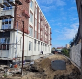 Ход строительства дома 9 в ЖК По ул. Сергея Лазо -