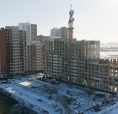 Ход строительства дома № 1, квартал 4 в Макрорайон Амград -