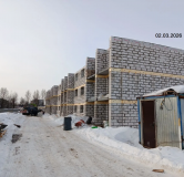 Ход строительства дома 14 в ЖК По ул. Рудничная -