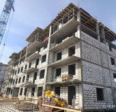 Ход строительства дома № 6 в ЖК Сибирский двор -