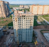 Ход строительства дома 3.2.2 в ЖК Остров на Норильской -