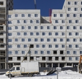 Ход строительства дома 1-4 в ЖК Уральский сад -