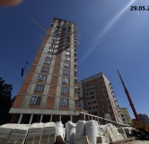 Ход строительства дома 14 в ЖК Солнечный Город -