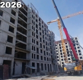 Ход строительства дома 1 в ЖК 1661 -
