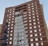 Ход строительства дома 8 в ЖК Настроение -