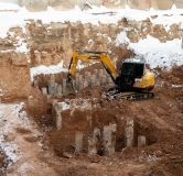 Ход строительства дома 25д в ЖК На Баумана -