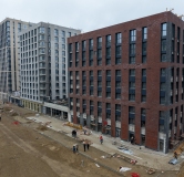 Ход строительства дома Литер 1.4 в ЖК Патрики -