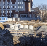 Ход строительства дома 1 в ЖК Атлас Лайн -