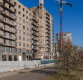 Ход строительства дома № 1 в ЖК Сити-квартал на Взлетной -