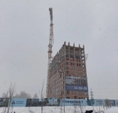 Ход строительства дома 1 в ЖК Северный -