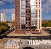 Ход строительства дома 1 в ЖК Черемушки на Приморской -