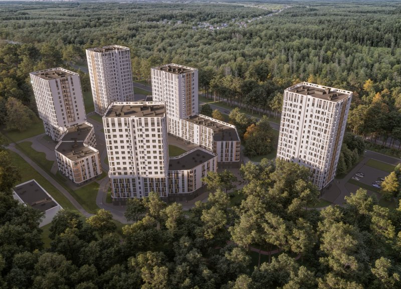 Дом 1 в ЖК Лес - фото 1