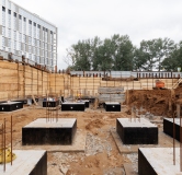 Ход строительства дома 22 в ЖК Окулова 22 -