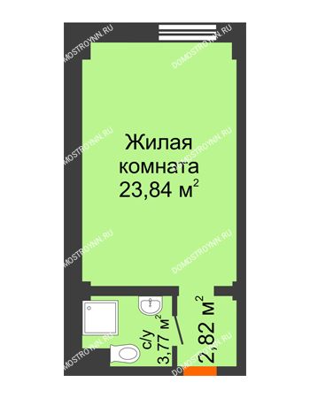 Студия 30,43 м² - Апарт-Отель Гордеевка