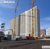 Ход строительства дома Корпус 1.2 в ЖК Морская Миля -