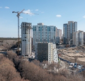 Ход строительства дома 1 в ЖК Страна -