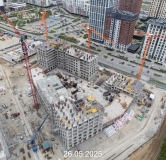 Ход строительства дома ГП-8 в ЖК Айвазовский City -