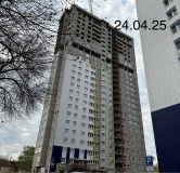 Ход строительства дома литер 13 в ЖК Черника -
