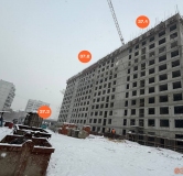 Ход строительства дома 37 в ЖК Авиатоr -