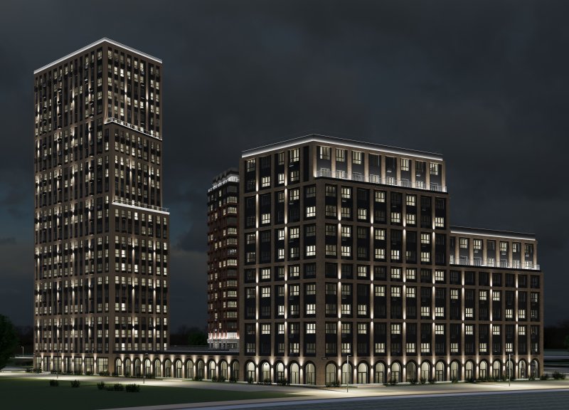 Дом 8 к1, ГП-11 (3 этап) в ЖК Айвазовский (Айвазовский City) - фото 1