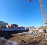 Ход строительства дома 33 в ЖК По ул. Комсомольская -