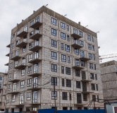 Ход строительства дома Корпус 2, 1 этап в ЖК Соседи -