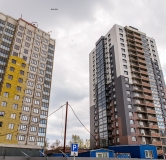 Ход строительства дома 4 в ЖК Нью-Йорт -