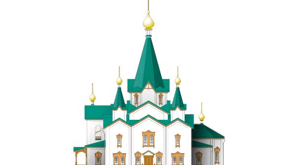 Храм  в честь святой блаженной Матроны Московской в Приокском районе Нижнего Новгорода 