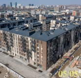 Ход строительства дома 2.1 в ЖК Новоостровский -