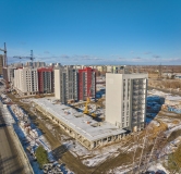 Ход строительства дома 5 в ЖК Ключевой -