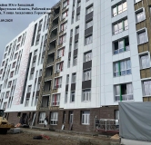 Ход строительства дома 17 в ЖК Юго-западный -