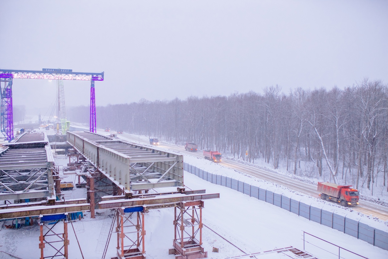 Движение по мосту через Суру на трассе М -12 в Нижегородской области запустят в конце года  - фото 1