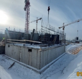 Ход строительства дома 4.2 в ЖК Золотая рыбка -