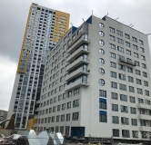 Ход строительства дома 3 в ЖК Репин Towers -