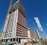 Ход строительства дома 1 в ЖК Речной квартал -