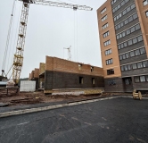 Ход строительства дома секция 2 в ЖК Дом по Революционеров -