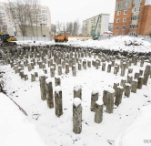 Ход строительства дома 1 в ЖК Стрижи -