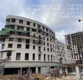 Ход строительства дома 2 в ЖК Фермаполис -