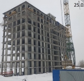 Ход строительства дома 22 в ЖК СМАРТ квартал Пряничная слобода -