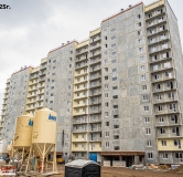 Ход строительства дома 2 в ЖК Медовый -