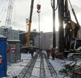 Ход строительства дома 1 в Клубный дом Дуалист -