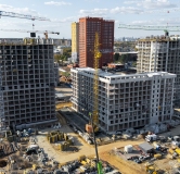 Ход строительства дома 1, 2, 3, 4 в ЖК Сибирская Калина -