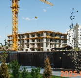 Ход строительства дома корпус 10 в ЖК Нокса Парк -