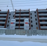 Ход строительства дома 4 в ЖД По ул. Томская -