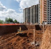 Ход строительства дома 2 в ЖК Садовый квартал -