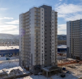 Ход строительства дома № 7 (№ 4, строение 1) в ЖК Апрелевка -