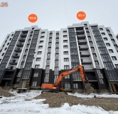 Ход строительства дома 33 в ЖК Авиатоr -
