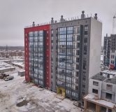 Ход строительства дома Г.1, 1 этап в ЖК Краснопольский -