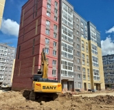 Ход строительства дома 16 в ЖК Радужный-2 -